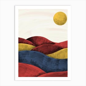 Colombia Art Print