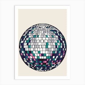 Disco Ball 36 Art Print