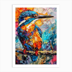 Kingfisher 10 Art Print