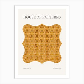 Tile Pattern Poster 65 Art Print