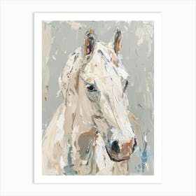 White Horse 2 Art Print