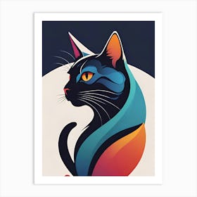 Cat'S Head Art Print