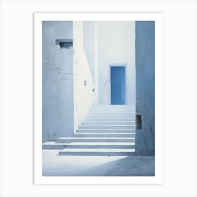 Blue Door 49 Art Print