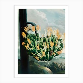 Flowers In A Basket Art Print