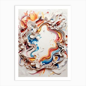 Abstract Painting 720 Art Print