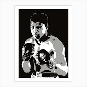 Muhammed Ali Art Print