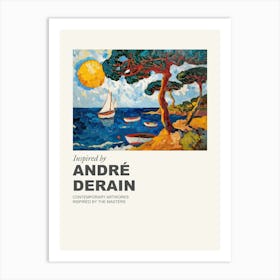 Museum Poster Inspired By Andre Derain 8 Art Print