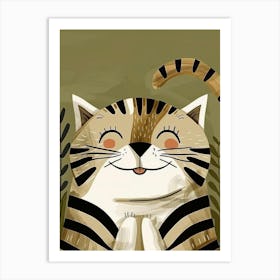 Kitty Cat 17 Art Print