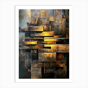 Abstract Painting Art 4 Art Print