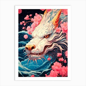 Asian Dragon Art Print