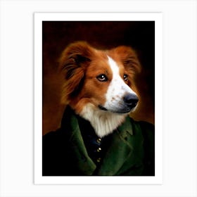 Loyal Hunter Bibi The Dog Pet Portraits Art Print