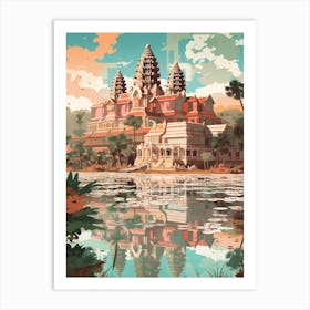Angkor Wat, Siem Reap Cambodia 2 Art Print