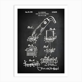 Hair Clipper Patent Print, Barber Poster, Barber Gifts, Buch Comb Clipper Hoffman, Barber Decor, Hair Clipper Print, Barber Art, Cb4701 Art Print