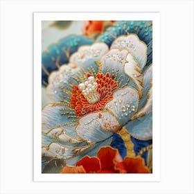 Chinese Embroidery 15 Art Print