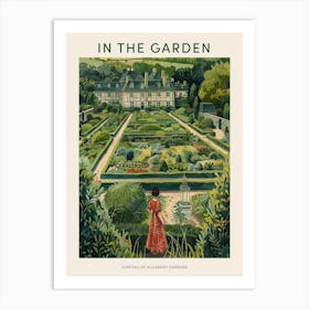 In The Garden Poster Chateau De Villandry Gardens France 2 Art Print