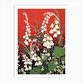 Snowdrop Illustration Art Print