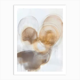 Abstract Circles 7 Art Print