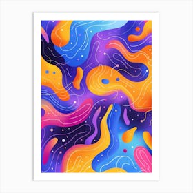 Abstract Background 13 Art Print