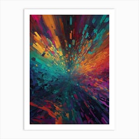 Abstract Painting 96 Art Print