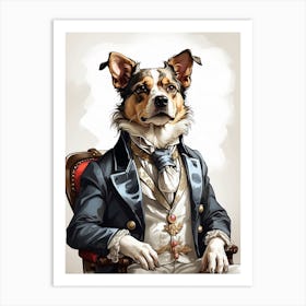 Victorian Dog Art Print