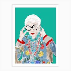 Iris Is Like No Other Art Print