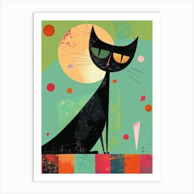 Black Cat 60 Art Print