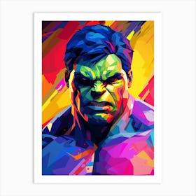 Incredible Hulk 2 Art Print