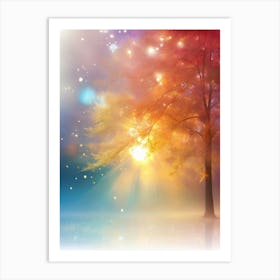 Autumn Tree Art Print