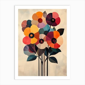 Flowers In A Vase 72 Art Print