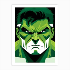 Incredible Hulk Graphic 3 Art Print