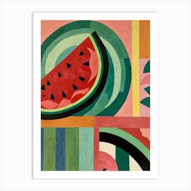 Watermelon Slice 2 Art Print