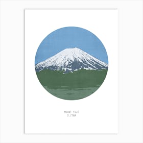 Mount Fuji Japan Mountain Art Print