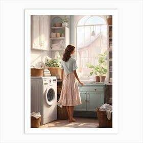 Laundry Room 6 Art Print