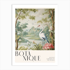 Botanique Fantasy Gardens Of The World 70 Art Print