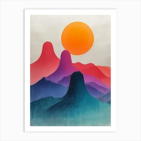 'Sunrise' 75 Art Print