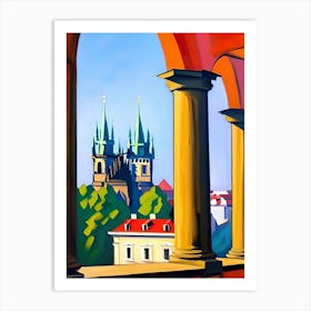 Prague Castle Art Print