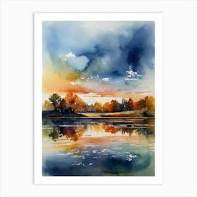 Watercolor Painting 61 Art Print