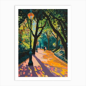 Hyde Park London Parks Garden 2 Painting Art Print