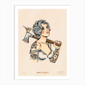 Rebel Romantics Who's Next Art Print