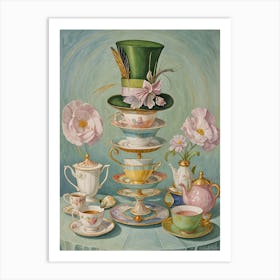 Mad Hatter's Tea Party no2 Art Print