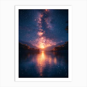 Starry Night 137 Art Print