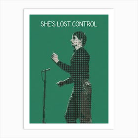 She’S Lost Control Ian Curtis Joy Division Art Print