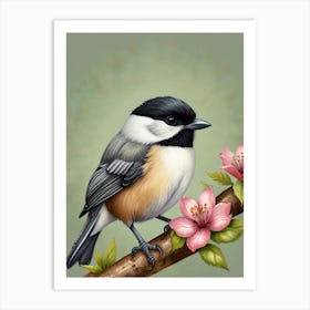 Chickadee 1 Art Print