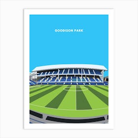 Goodison Park Everton Print Art Print