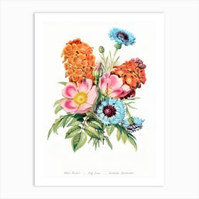 Bouquet Of Flowers 29 Art Print