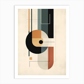 Whispers Of Wander; Boho Mid Century Odyssey Art Print