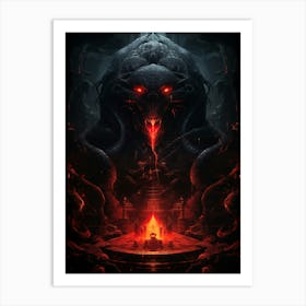 Demons Art Print