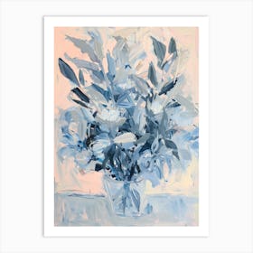 A World Of Flowers Bluebell 3 Painting Art Print