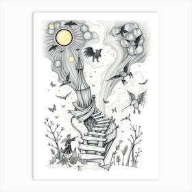 Stairway To Heaven 2 Art Print