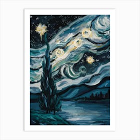 Starry Night Art Print